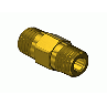 Hex Brass Nipple