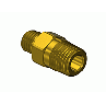 Hex Brass Nipple