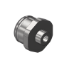 Western #SS-603M1 - Nipple, CGA 660, 1/4" RECESS
