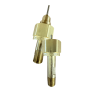Sherwood Stainless Steel Nipple + Ni Plated Steel Fixed Pin + Brass Nut, CGA 346 (Previously TLG346S)