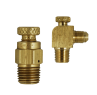 Marshall Fixed Maximum Liquid Level Valve + Warning Tag & Captured Stem - 1/4" MNPT (PVE12A / PVE12AD)