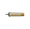 Residual Pressure Valve Nipple + Washer, CGA 320 & 330, Retractable Pin