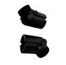 Pressure Relief Device Rain Cap, Black, 50 Pack