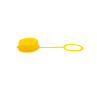 Yellow Pro-Lock System Cap + Strap, 50 Pack