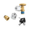 POL Locking Device Propane Connection Valve