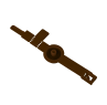 Brown Wrap & Lock Tamper-Evident Seal - 100 Pack