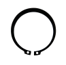 Catalina Snap Rings, 100 Pack
