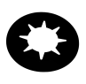 7'' Non-Printed Collar, For Cylinder W/ Cap (50 Pack)