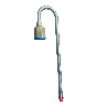 RegO Candy Cane Riser Tube & Assembly, SS, Brass Fitting, 1/4" FNPT, .375"