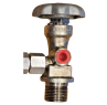 Sherwood Alt Dual Fuel Valve 1/4-18 Outlet, 25E Inlet, 10000 PSI, CG5