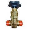 Sherwood 630 High Pressure Shut-Off Valve, 1/2" NPT Ports, Panel Mount