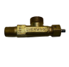 Sherwood CGA 520 Acetylene Valve; 3/8 NGT; CG3 PRD