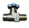 Sherwood Commercial Acetylene Cylinder Valve - CGA 300, Vertical Outlet
