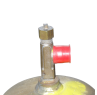 Push-On Cap for B Acetylene, 100 Pack