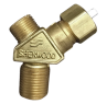 Sherwood CGA 200 Acetylene Valve; 3/8 NGT; CG3 PRD