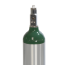 6 Cu Ft Aluminum Medical Oxygen (O2) "B" / "M6" Cylinder + CGA 870 Post Valve 