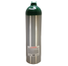 15 Cu Ft Aluminum Medical Oxygen (O2) Cylinder - Valve NOT Included