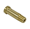 Western #6-CO-4 - Nipple, CGA 320, 1/4NPTM, 2.5"LNG