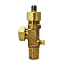 Sherwood Chlorine Cylinder Valve, CGA 820, 3/4"-14 CL-3, 158 Fuse Plug, Garlock Packing