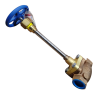 Extended Bonnet Globe Valve, BK Series, 1" F. NPT