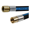CO2 Liquid/Vapor 450 PSI. 2 in I.D. Polar Hose, Brass, 2 Female NPT E/E."