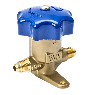 HVAC Packless Diaphragm Valve - Straight Flare To Flare (Tuffy 214-6) 3/8 FL x FL