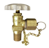 Rego CGA 025, 1/2" Line Station Valve, No Cap / Chain 