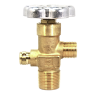 Sherwood Carbon Dioxide CGA 320 Cylinder Valve 7 Thread Oversize (GV32061-38-7)