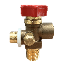 Low Pressure Brass Diaphragm Valve 1132E510-375 (NO Pressurizing Port)