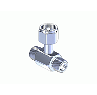 CGA 540 Chrome-Plated Brass Manifold Coupler Tee