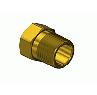 "B" Size Inert Arc Hose Nut