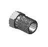 Stainless Steel CGA 347 Outlet Adapter - Air