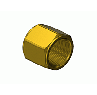 CGA 026 "D" Size Brass Hose Nut, For Oxygen