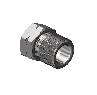 Stainless Steel CGA 350 Outlet Adapter - Hydrogen, Methane, Natural Gas