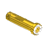 Threaded Inlet Nipple, CGA 180, Western #180-3 - 1/8 NPT X 1.75