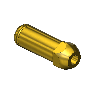 CGA 296, Nipple, 5/16"RECESS