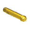 CGA 296, Western #29-3cv - Check Valve - Nipple, 1/4 nptm, 3"lng
