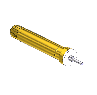 Nipple - Residual Pressure, CGA320, SS PIN