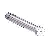Nipple, CGA 320, 1/4NPTM, 3.5"LNG