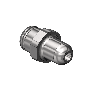 Western #SS-83M1 - Countersunk Nipple, CGA 350, 1/4"RECESS