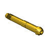Western #15-5 - Nipple,500/510/580/590,1/2-27UNS,4"L
