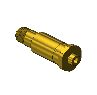 Western #603-3S - Nipple, CGA 660, 1/4 NPTM, 2.5" LNG