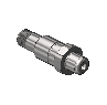 Western #SS-60-3 - Nipple, CGA 677, 1/4 NPTM, 2.5" LNG