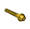 Western #D-17 - Barb Hose Nipple, D-SIZE, 3-1/2"LNG, 1/2"ID