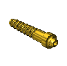 Western #13 - SPIRAL HOSE NIPPLE, A-SIZE, 3/16"ID