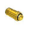 Nipple, B-SIZE, 1/8NPTM, 1"LNG