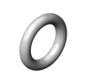 Hand Tight Nipple, CGA 347, + O-Ring