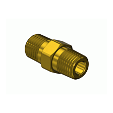 Hex Brass Nipple