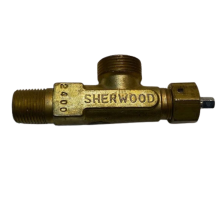 Sherwood CGA 520 Acetylene Valve; 3/8 NGT; CG3 PRD